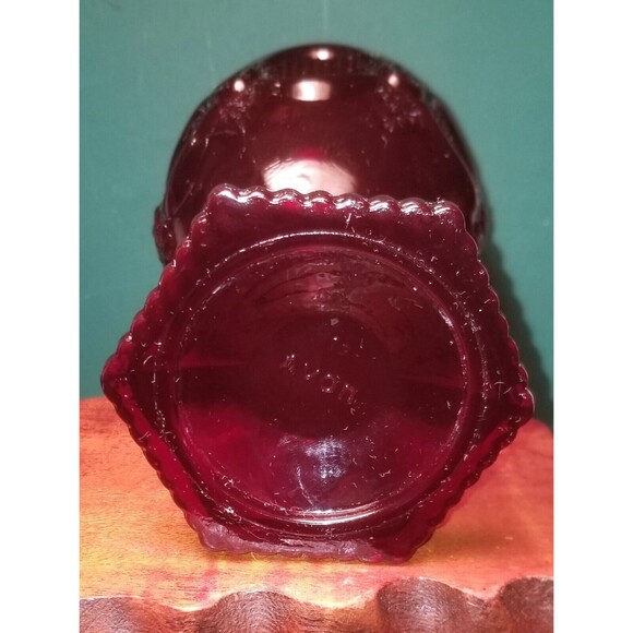 Avon 1876 Cape Cod Ruby Red Collection Goblet / Altar Chalice 120z - Picture 3 of 3